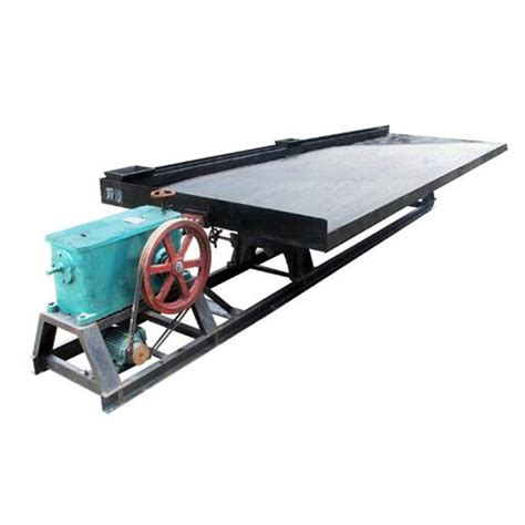 Mesa vibratoria para separación por gravedad