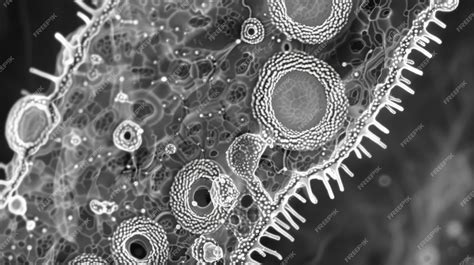 Micrografía de una membrana cerámica