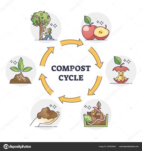 Diagrama del proceso de compostaje