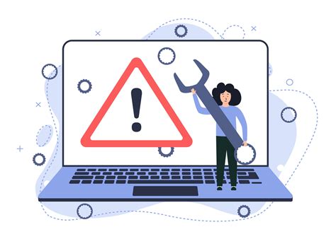 Ilustración conceptual de un error de 