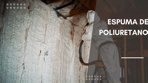 Estructura microscópica de espuma de poliuretano