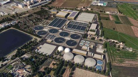 Estación depuradora de aguas residuales