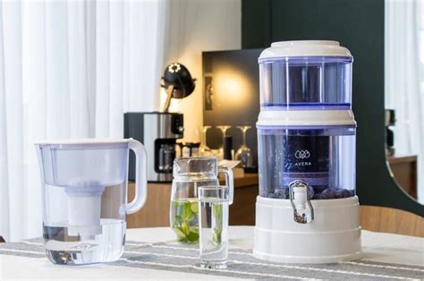 Distribuidor independiente de purificadores de agua ofreciendo un producto a un cliente