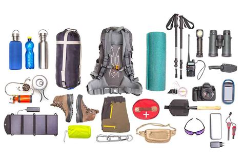 Ejemplo de equipamiento de trekking para Nepal