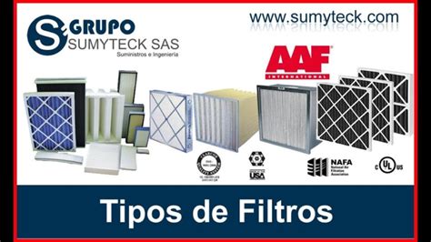 Comparativa visual de diferentes tipos de filtros de aire