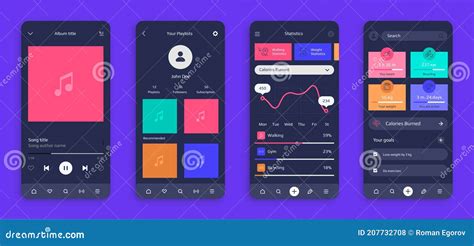 Interfaz de aplicación de filtros en un smartphone
