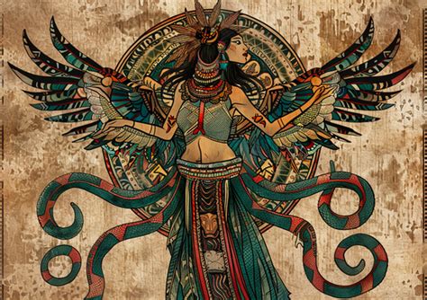 Ilustración de la Diosa Rhianon