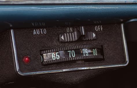 Primer plano de los controles de una radio CB