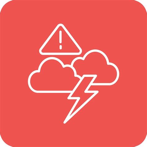 Icono de alerta meteorológica