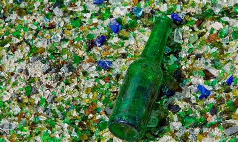 Vidrio reciclado
