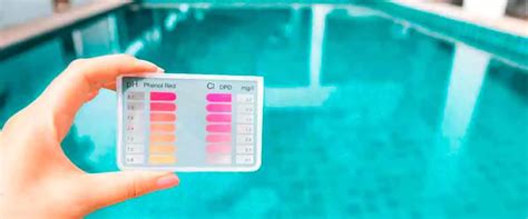 Medición de pH en piscina