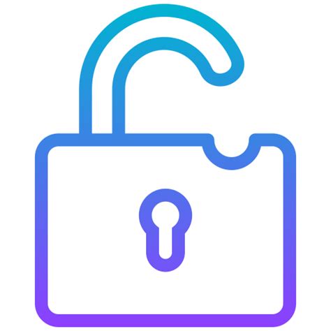 Icono de un candado abierto representando el desbloqueo del bootloader