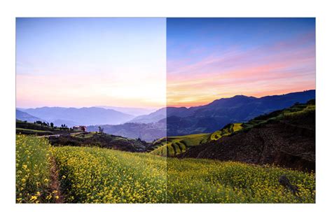 Fotografía de paisaje con filtro GND equilibrando el cielo y el primer plano