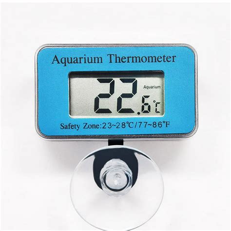 Termómetro digital sumergible para acuario