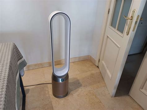 Diagrama de flujo de aire de un purificador Dyson