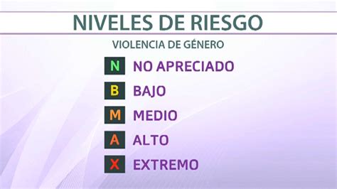 Diagrama del Sistema VioGén, mostrando los niveles de riesgo y las medidas de protección asociadas.