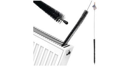 Imagen de un cepillo de limpieza para radiadores