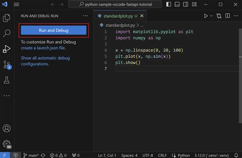 Visual Studio debugger with Run to Click icon highlighted
