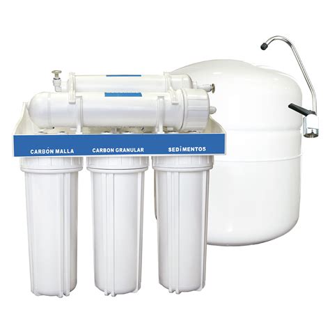 Equipo de ósmosis inversa doméstico bajo fregadero