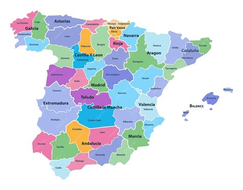 Mapa de España con puntos de interés de depuradoras y planes hidrológicos