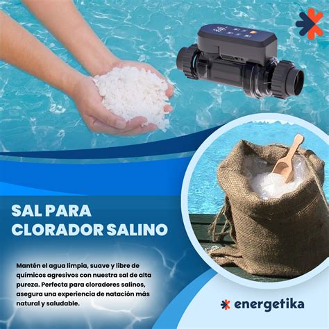 Infografía mostrando la importancia de la sal de alta pureza para cloradores salinos