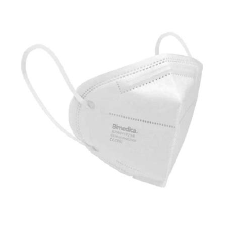 Ilustración de una mascarilla FFP2 sin válvula