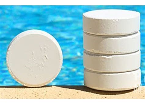 Pastillas de cloro para piscinas