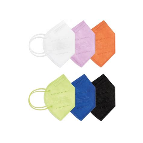 Imagen mostrando los diferentes colores disponibles de las mascarillas FFP2 1Mi Store