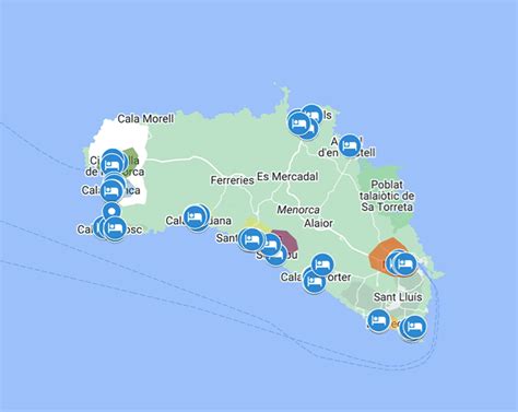 Mapa de Menorca destacando la ubicación de la desaladora de Ciutadella y la nueva conducción a Es Caragolí