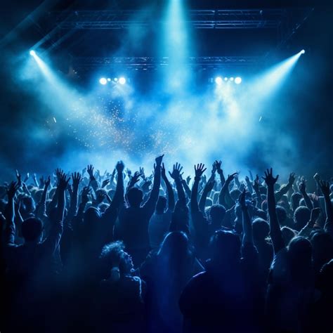 Público en un concierto sin mascarillas