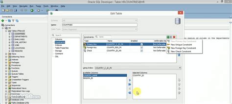 Captura de pantalla de Oracle SQL Developer mostrando cómo colocar un punto de interrupción