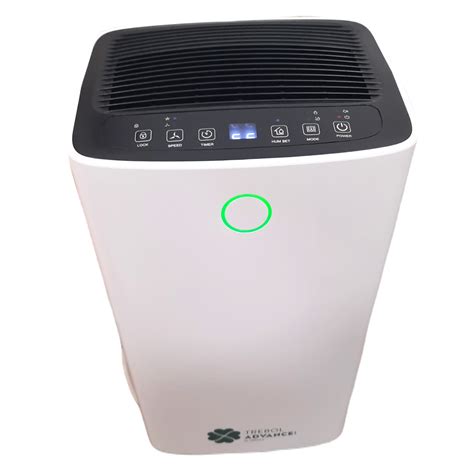 Panel de control digital de un deshumidificador