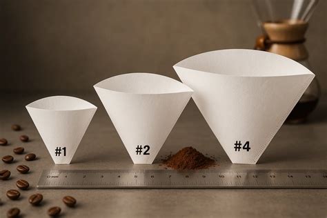 Diferentes tipos de filtros de café