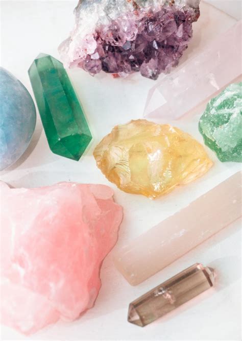 Colección de cristales de sanación