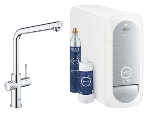Grifo GROHE Blue Home con dispensador de agua carbonatada