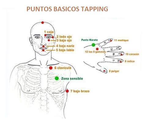 Diagrama de puntos de tapping de EFT