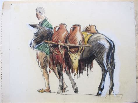 Burro de azacán (aguador) castellano