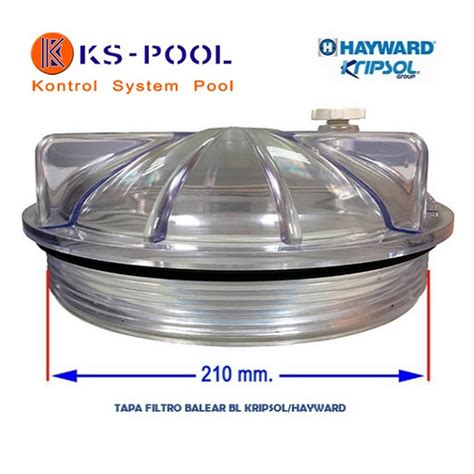 Tapa de filtro de piscina