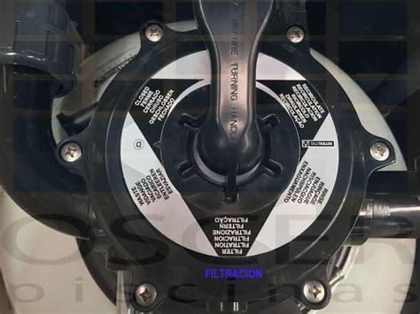 Válvula selectora de filtro de piscina