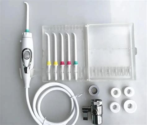 diagrama de un irrigador dental