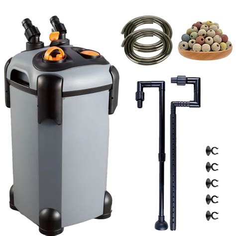 Filtro de canister externo para acuario