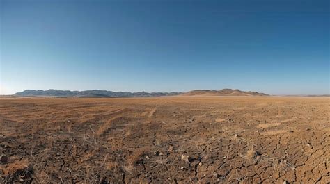 Paisaje español afectado por la sequía